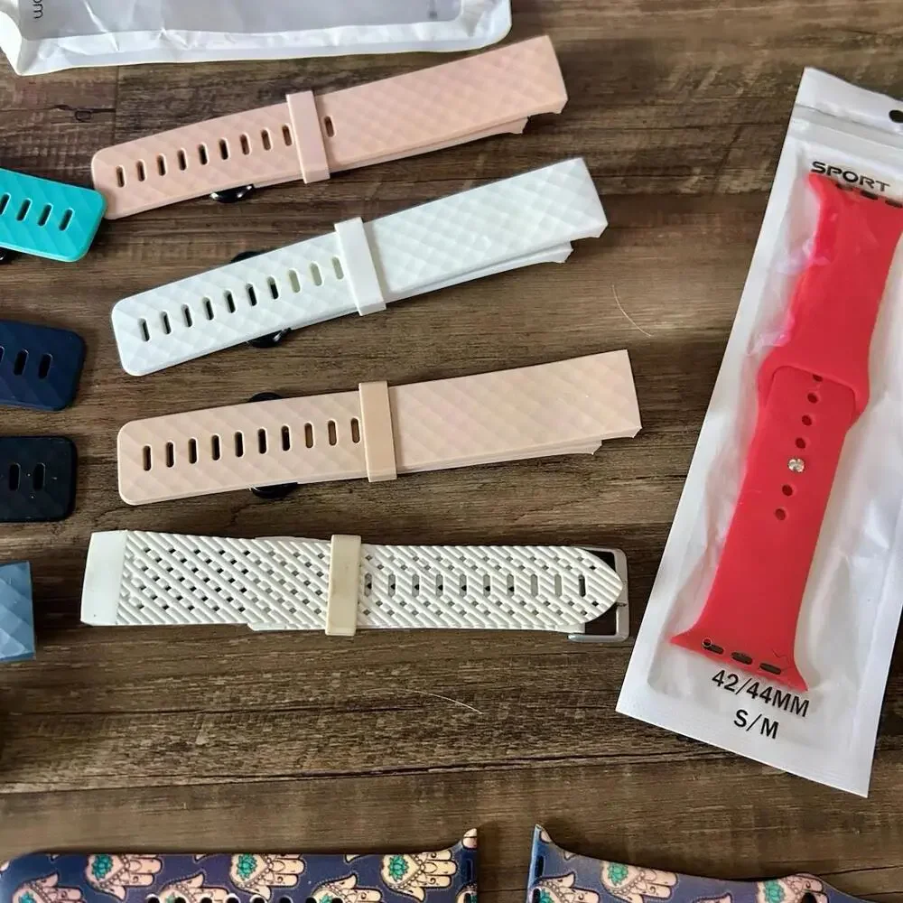 Variety Bundle of Sports Band for Fitness Devices, Multiple Colors, All New